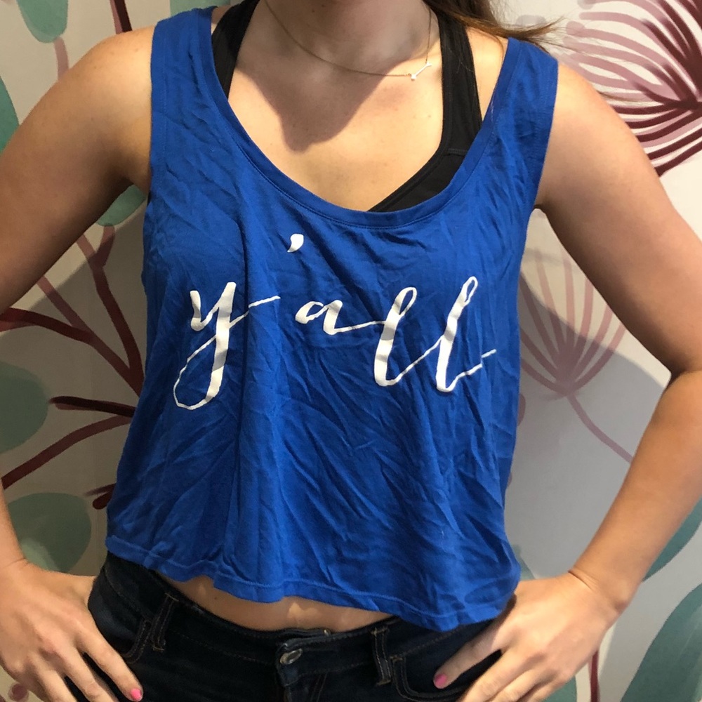 Y’all crop top